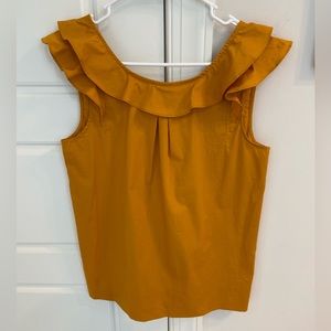 J Crew Flutter Top